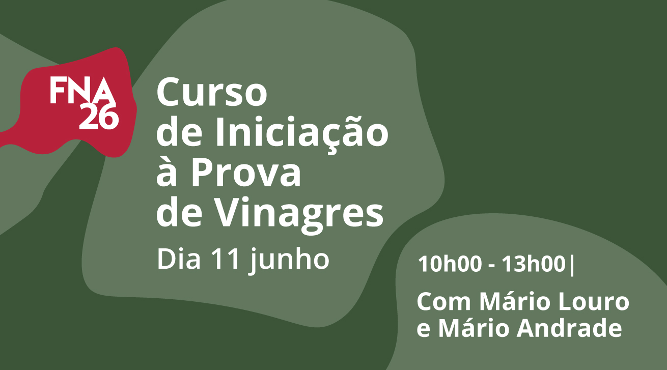 CURSO DE INICIAÇÃO À PROVA DE VINAGRES